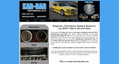 Desktop Screenshot of karbarperformance.com