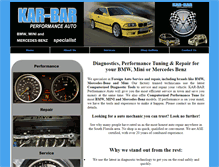 Tablet Screenshot of karbarperformance.com